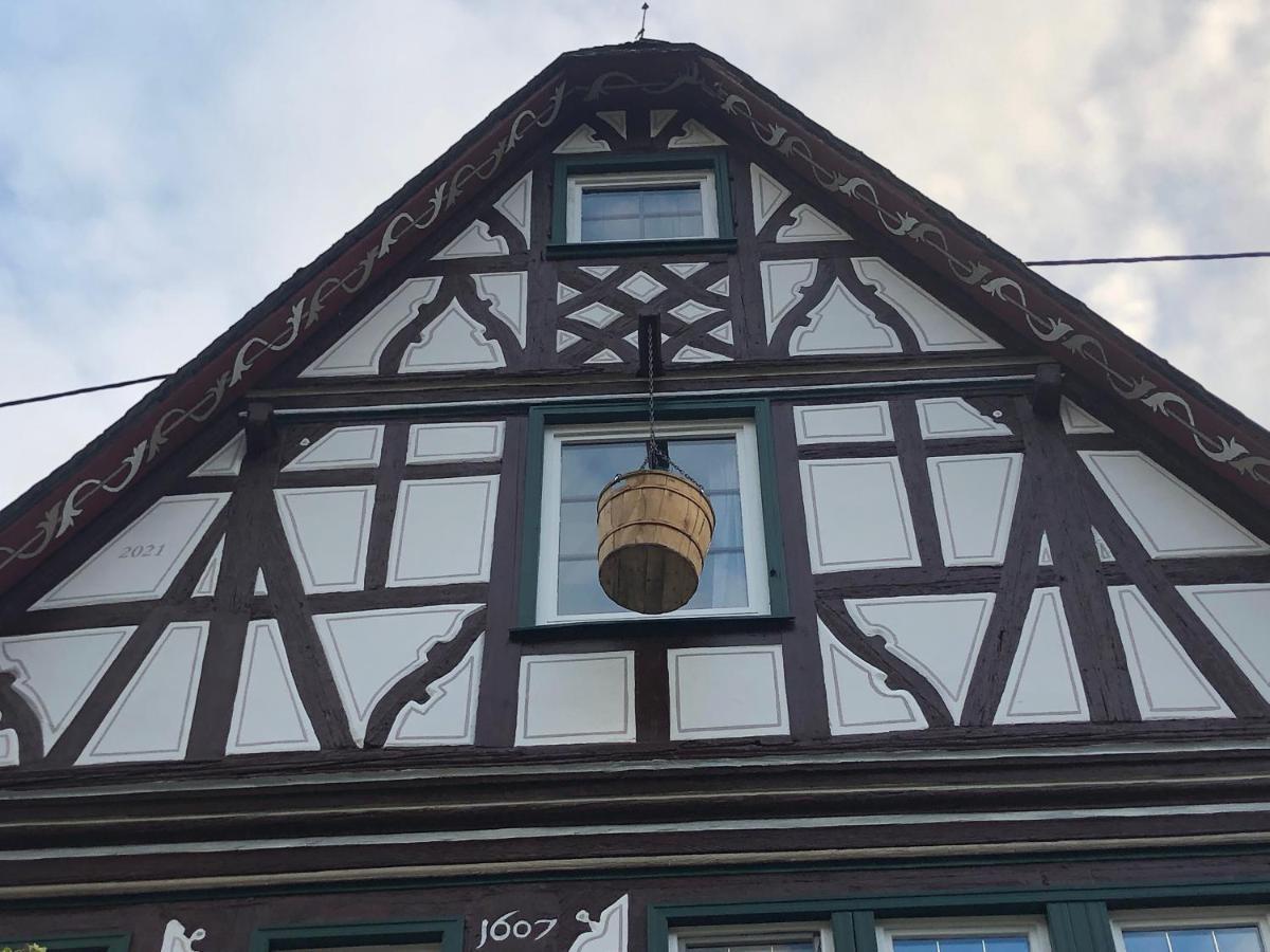 Schoene Ferienwohnung Gewoelbekeller Fachwerkhaus Бахарах Екстер'єр фото